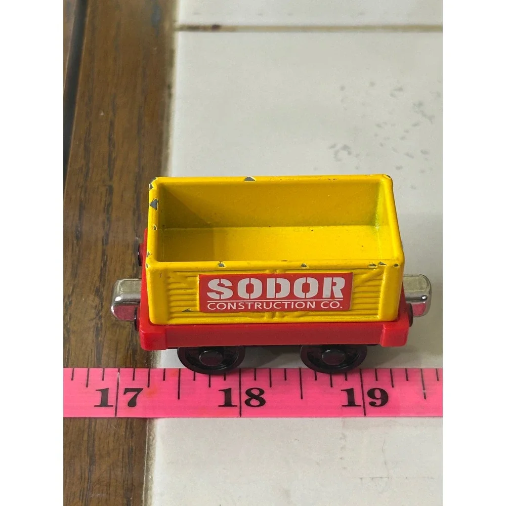 Thomas Friends Take-n-Play Sodor Construction Co Cargo Car Percy Hard at Work